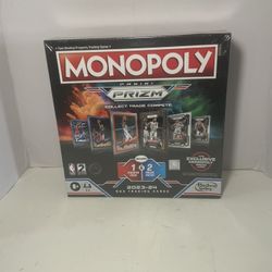 NBA Monopoly Prizm Game With Card Packs 2023-24
