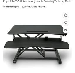 Standing Table Top Desk Adjustable