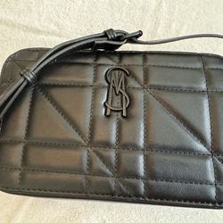 Steve Madden Black On Black Crossbody Bag