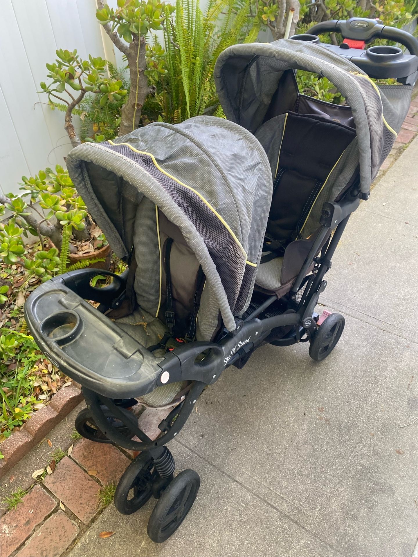 Double Stroller Sit N Stand
