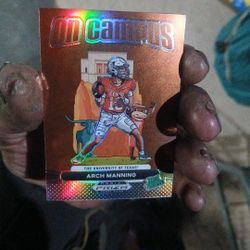 2025 panini  prizm draft picks Arch Manning RAW -SSP-ON CAMPUS INSERT-Rated Prospect