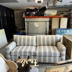 Grey And White Couch