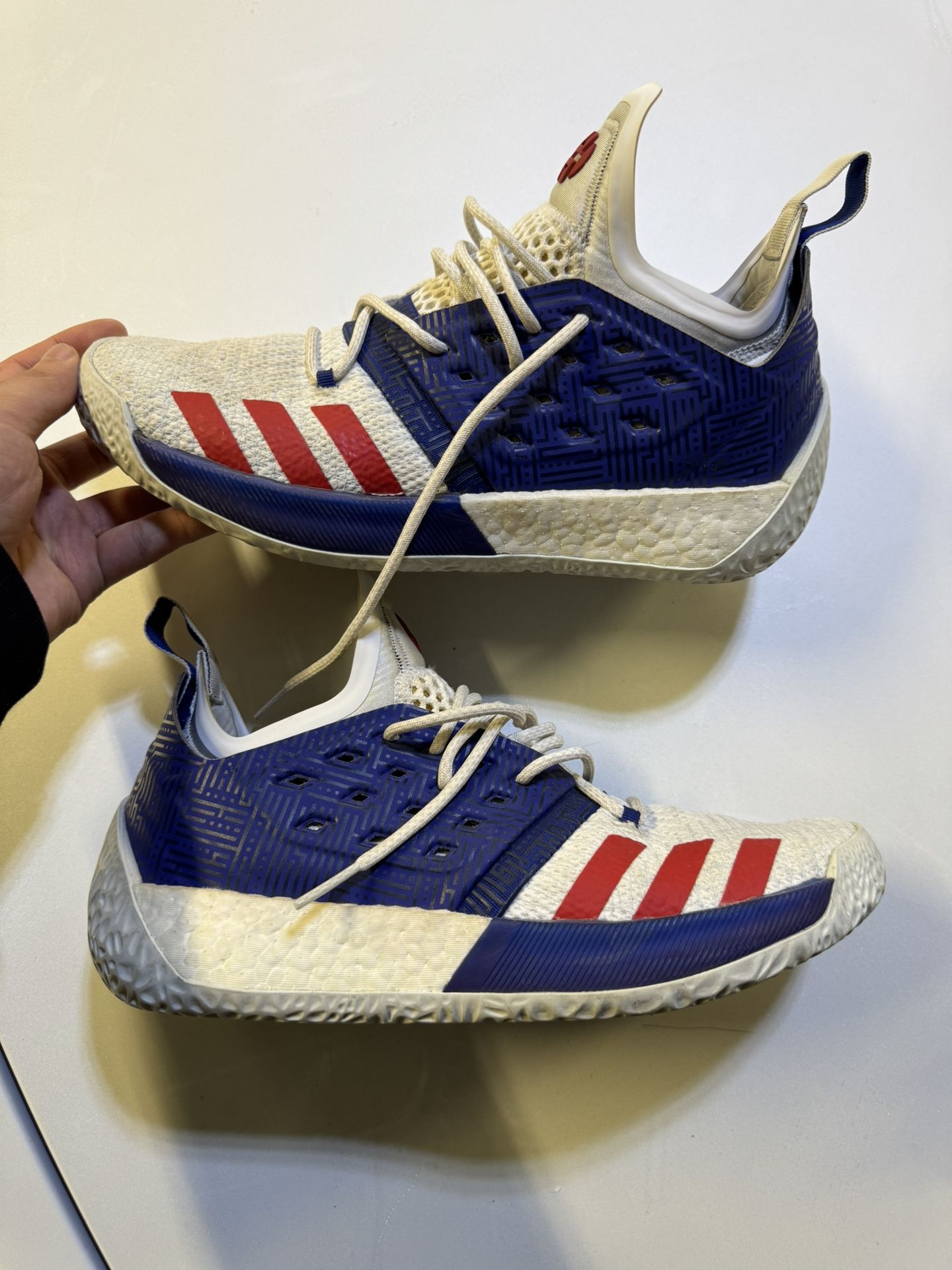 Adidas James Harden Vol.2 Basketball Shoes Size 9.5 Men's