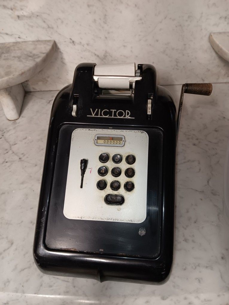 Antique Victor Adding Machine
