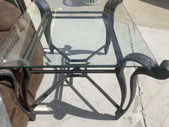 Glass table