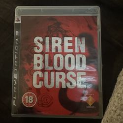 PS3 SIREN BLOOD CURSE NEED GONE ASAP