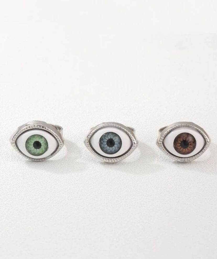Evil Eye 🧿 Protection. Set Of 3. Gold Or Silver! $6