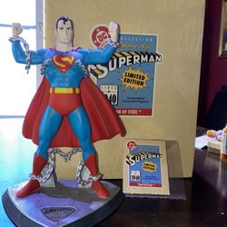 Golden Age Superman Collectible Statue