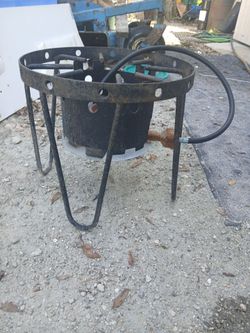 Single burner propane cooker
