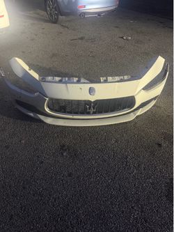 Maserati Ghibli front bumper