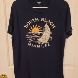 South Beach, Miami, Florida Medium T-Shirt 