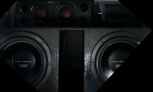 Duel 12” Power Acoustik BAMF 122 in Pro box Q-Bomb