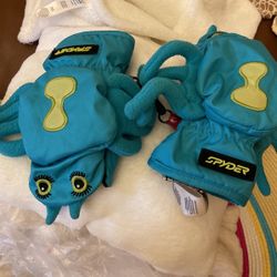 Waterproof Gloves /mittens For Kids Size 1-3 Years