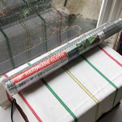 NEW Garden Craft 24 in. H x 5 ft. L Gray Steel Hardware Cloth - Compare @$12