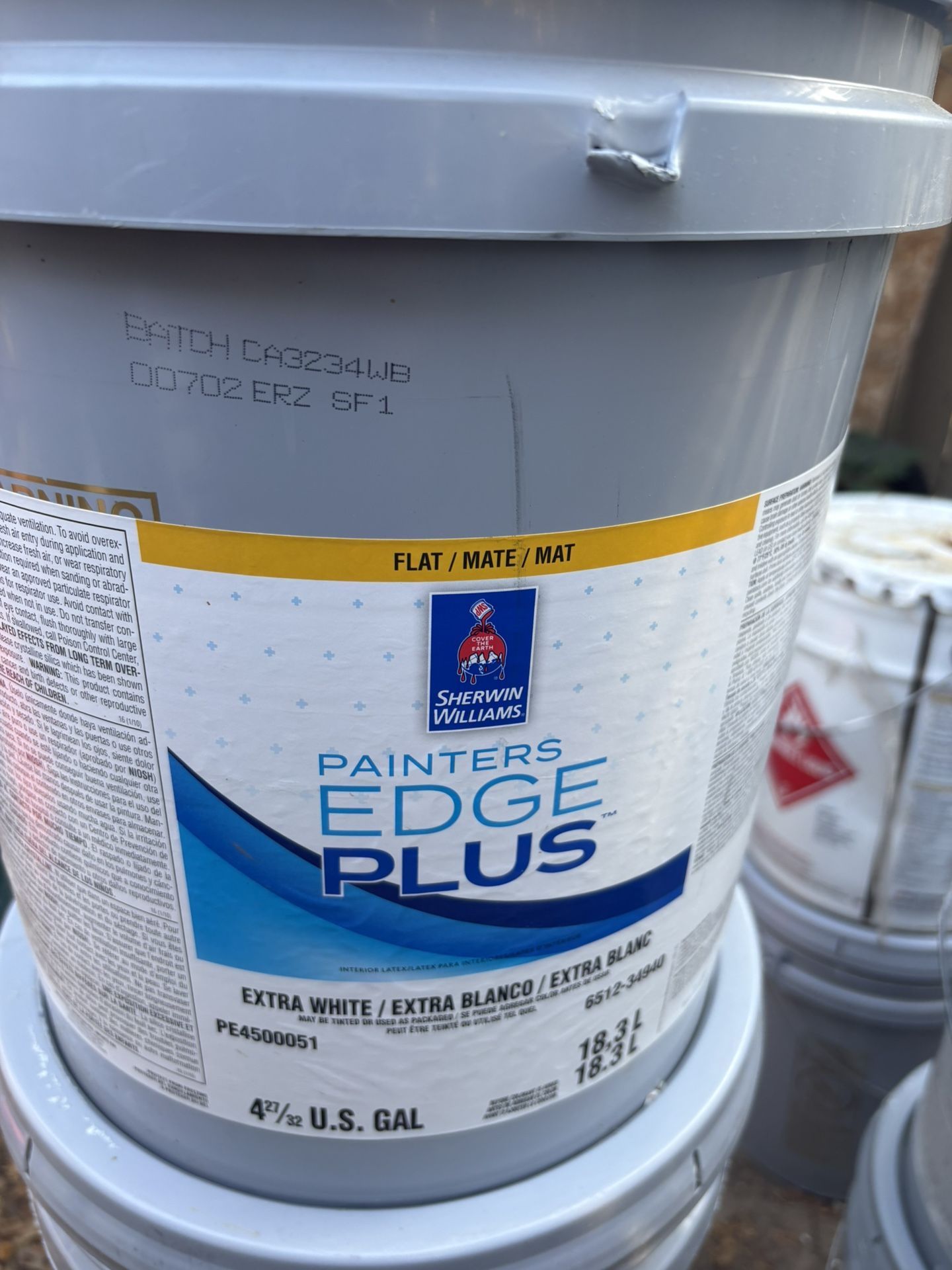 “Extra White” Paint