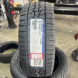 New Tires 245/50R20 Falken Wildpeak A/T Trail For Sale, Same day installation WE FINANCE New Tires 2