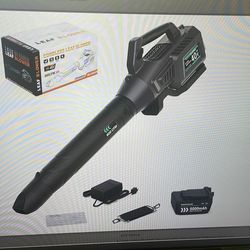 Cordless Grass & Leaf Blower!