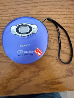 Sony Walkman D-EJ611 Portable CD Player with G protection, works