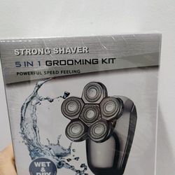 New Sealed 5 In 1 Strong Shaver Grooming Kit.
