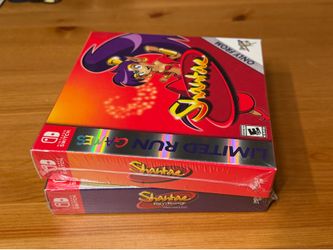 Shantae AND Shantae: Risky’s Revenge - Nintendo switch games - LRG #083, #084 - Retro Box Editions - PAX East 2022 Exclusives