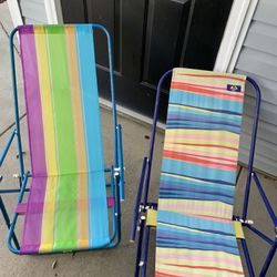 Two Beach Chairs With Some Rust $10 Both 