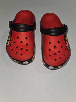 Crocs Kids Red Racing Hero Clogs