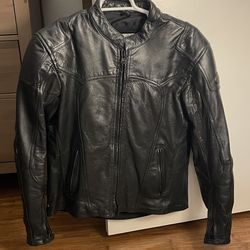 BILT motorcycle moped scooter leather jacket
