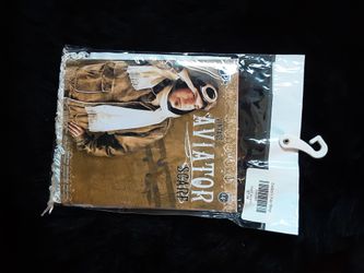 Vintage Aviator Scarf Costume