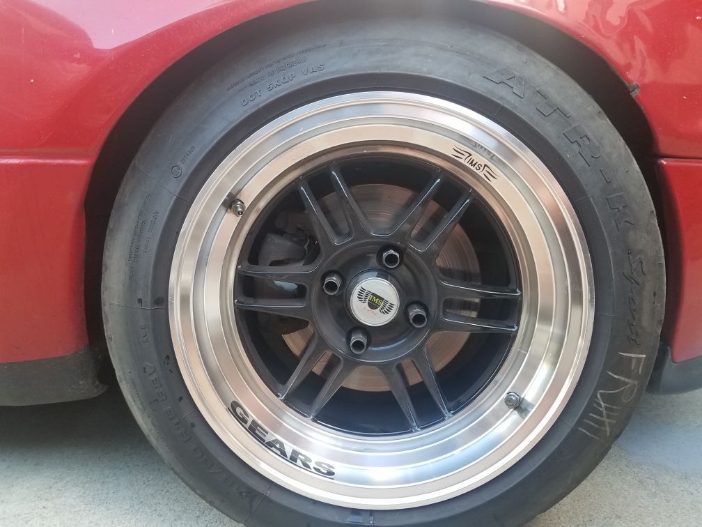 4x100 15x9 IMS Wheels.
