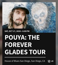 Pouya The Forever Glades Tour W/Comehelpglo
