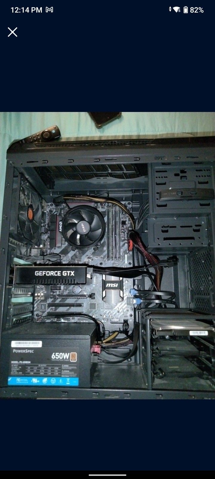 Gaming PC Ryzen 5 2600, Gtx 1660ti, 16 Gb Ram,