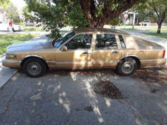 Lincoln tow car 96 ejecutivo