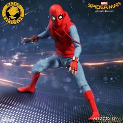 Mezco One 12 Spiderman Homemade suit