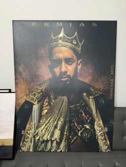 Large Nipsey Wall Art