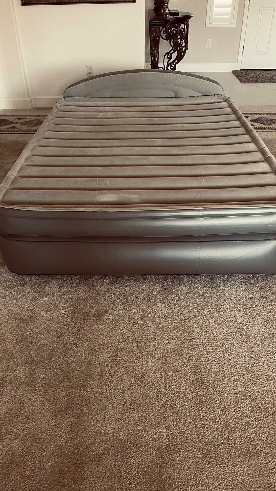 Original Aerobed Queen Size Bed With Headboard