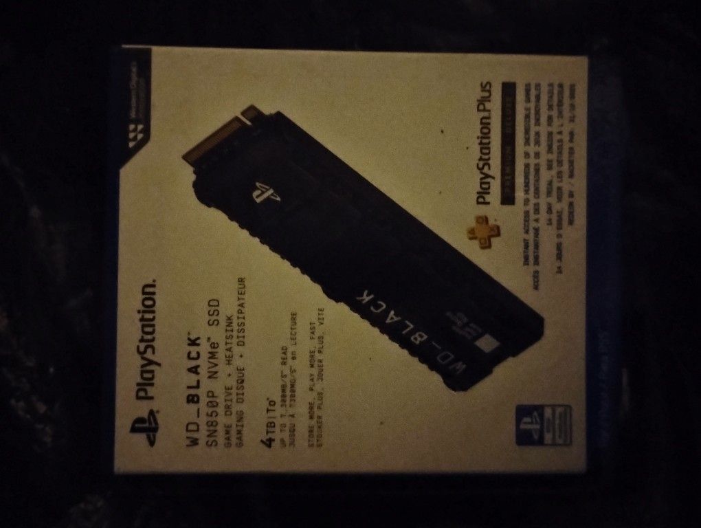 4TB) WD BLACK BRAND NEW IN SEALED BOX