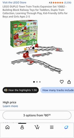 Town Train Tracks Expansion Set 10882