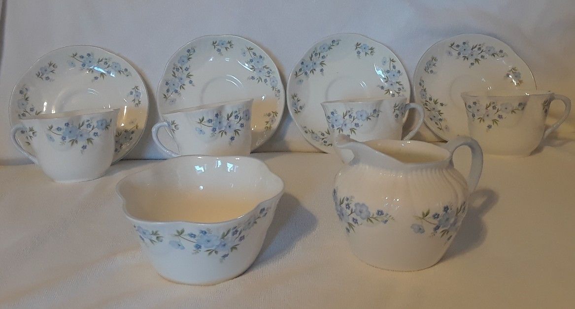 VINTAGE Rock Garden England Bone China
