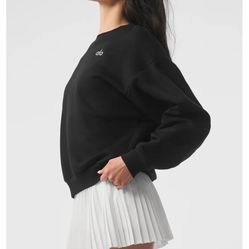 Alo Black Crewneck Sweatshirt