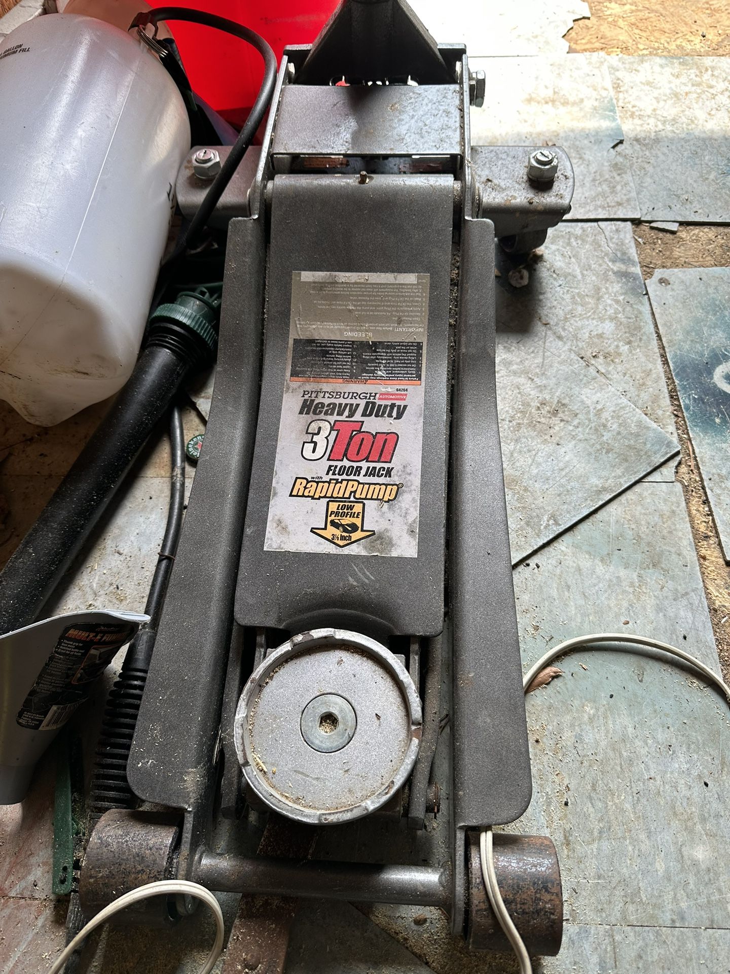 Pittsburgh 3 Ton Floor Jack