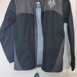Columbia Rain Jacket Seattle Sounders Kid's Size M