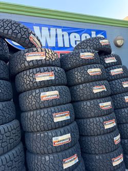 275/55r20 Arroyo RT tires nuevas con 50,000 millas de garantía las 4