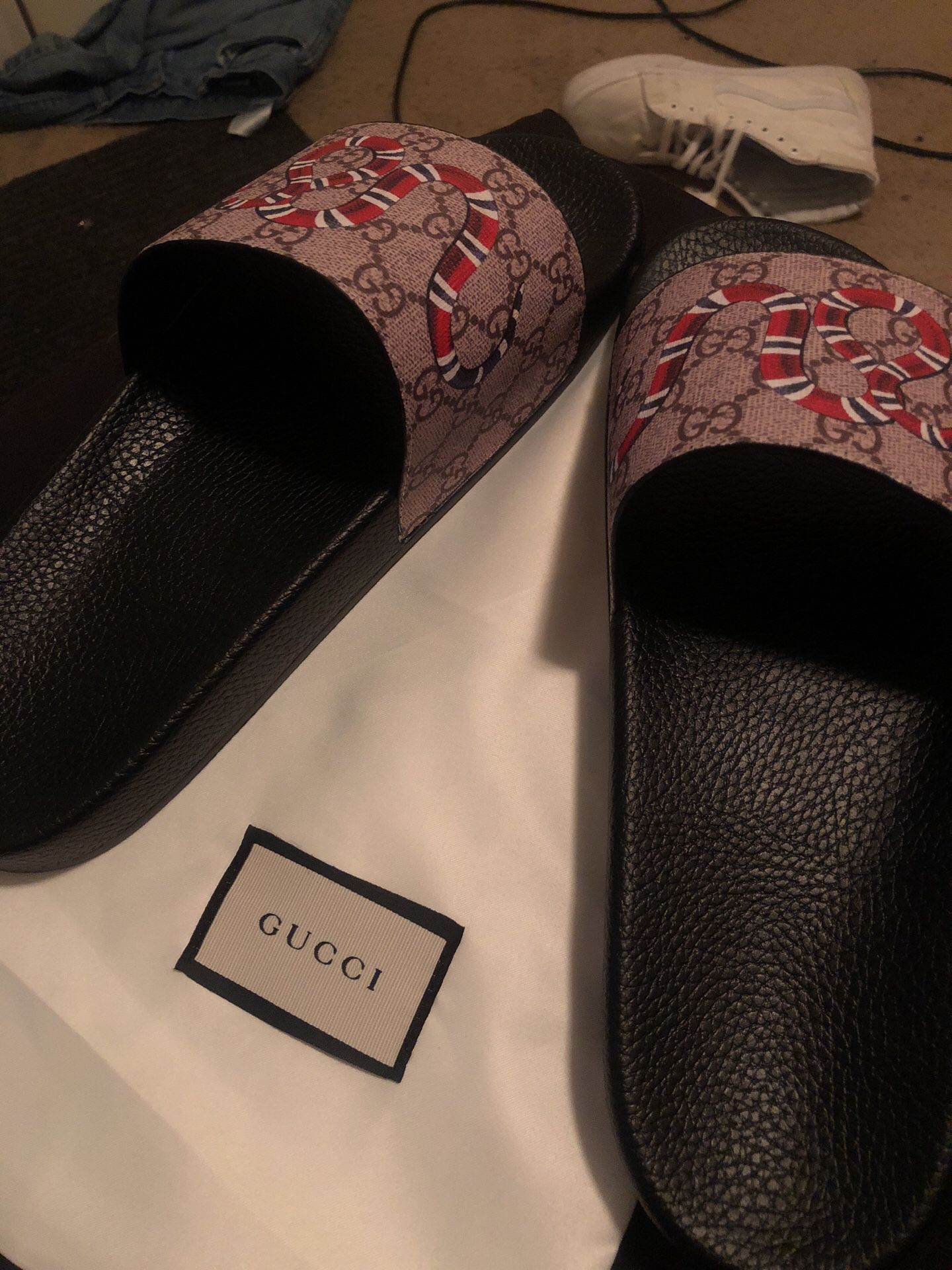 Gucci flip flops