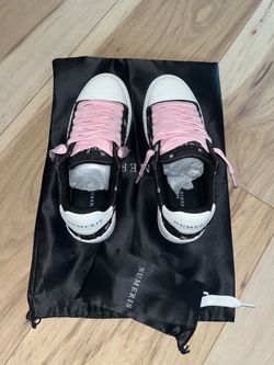 (8) numeriz pink denim ($160)