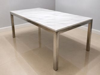 Greek White Marble Dining Table $500 OBO