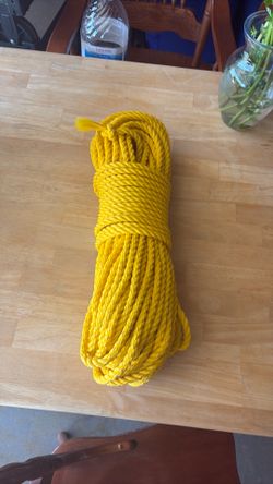 Polypropylene rope 3/8 inch by 100 feet long