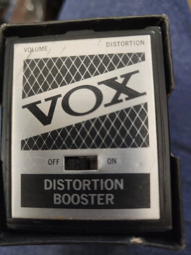 Vox Distortion Box, Original Box .made In Italy.