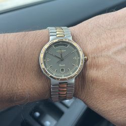 Longines Conquest Titanium — New Battery + Full Links — Runs Perfect 