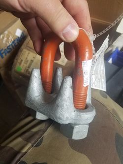 1 3/8 New wire rope clamp