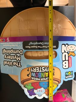 Súper Mega Rainbow Mystery Dumpling Bun Squishy